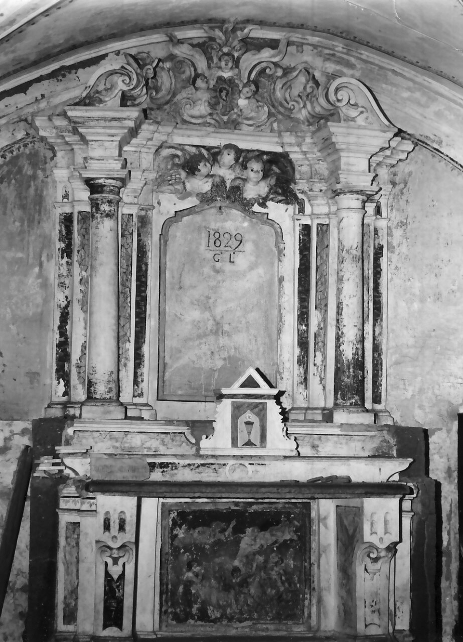 altare, complesso decorativo - bottega Italia meridionale (sec. XIX)