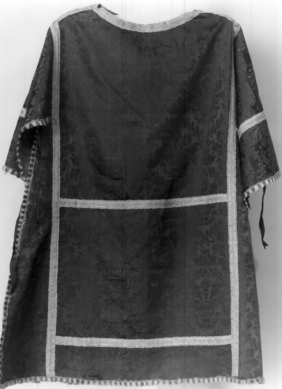 tunicella, opera isolata - manifattura calabrese (sec. XVII)