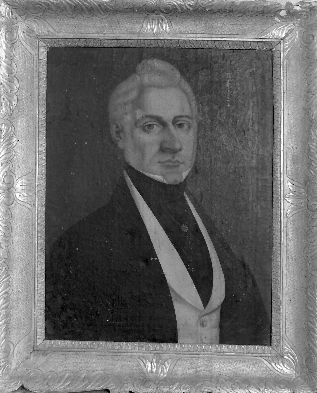 Ritratto di Giuseppe Cua, ritratto d'uomo (dipinto, opera isolata) - ambito Italia meridionale (sec. XIX)