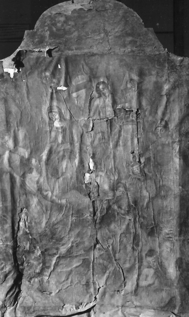 Trinità con la Madonna e le anime del Purgatorio (dipinto, opera isolata) - ambito napoletano (sec. XVIII)