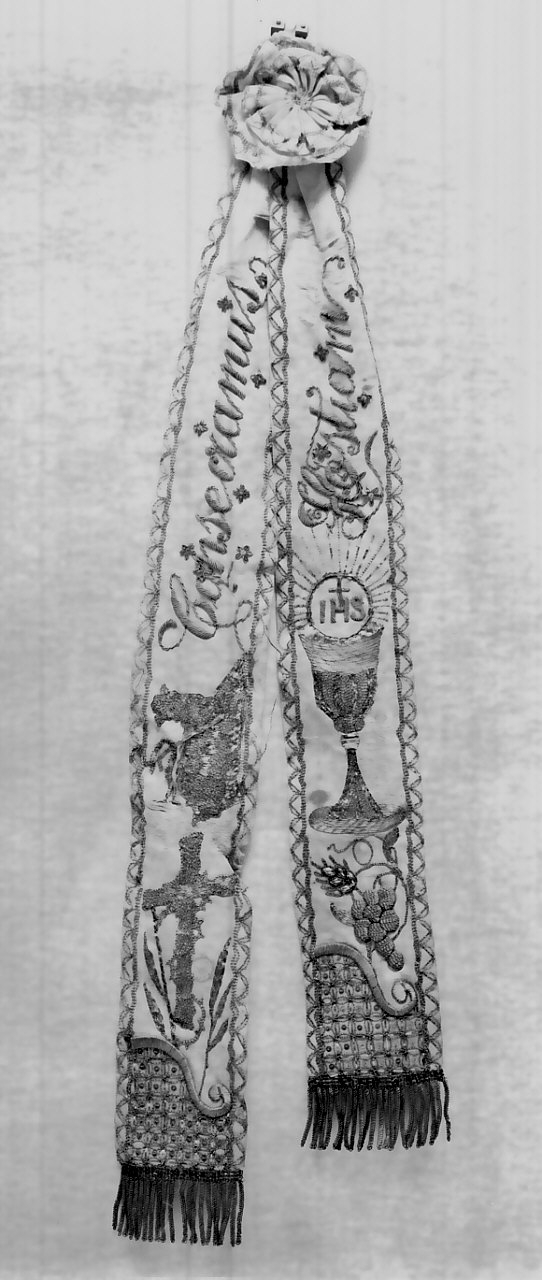 coccarda, opera isolata - manifattura catanzarese (sec. XIX)