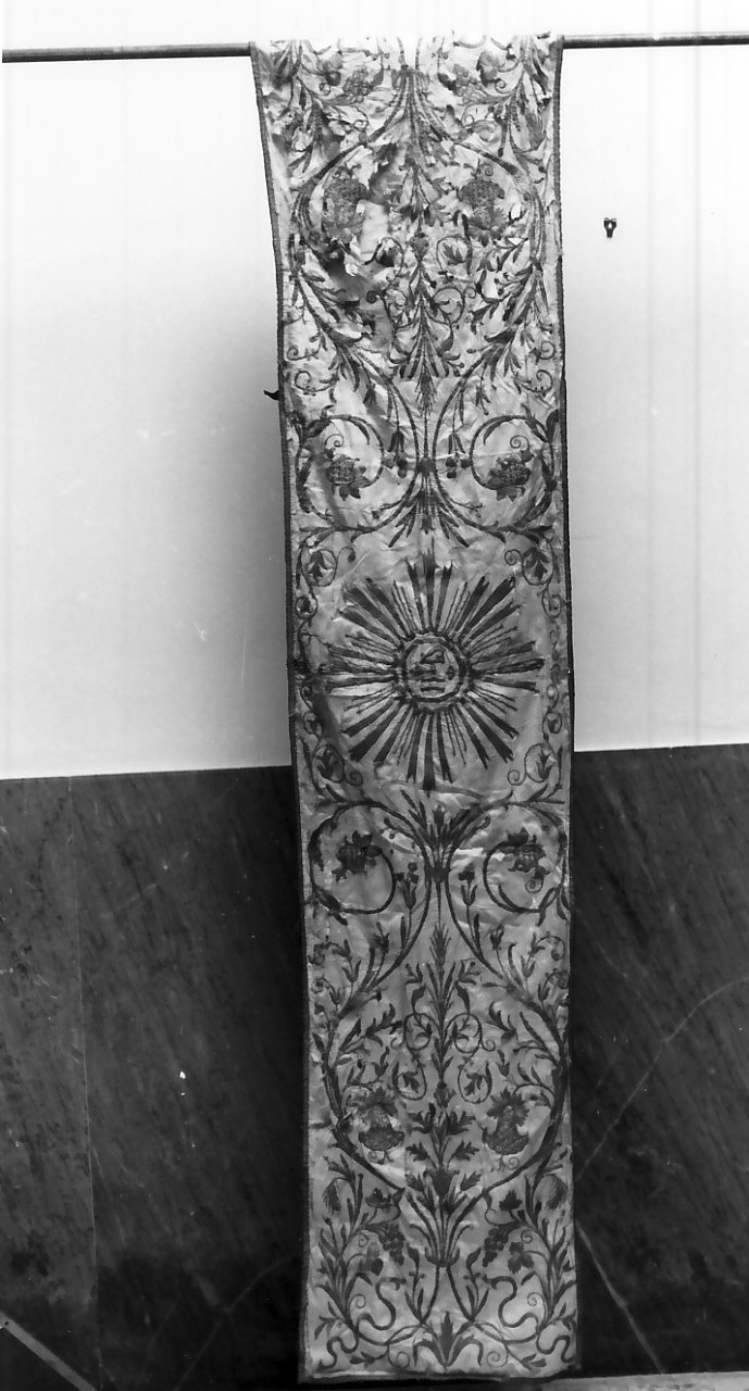 velo omerale, opera isolata - manifattura catanzarese (fine sec. XVIII)