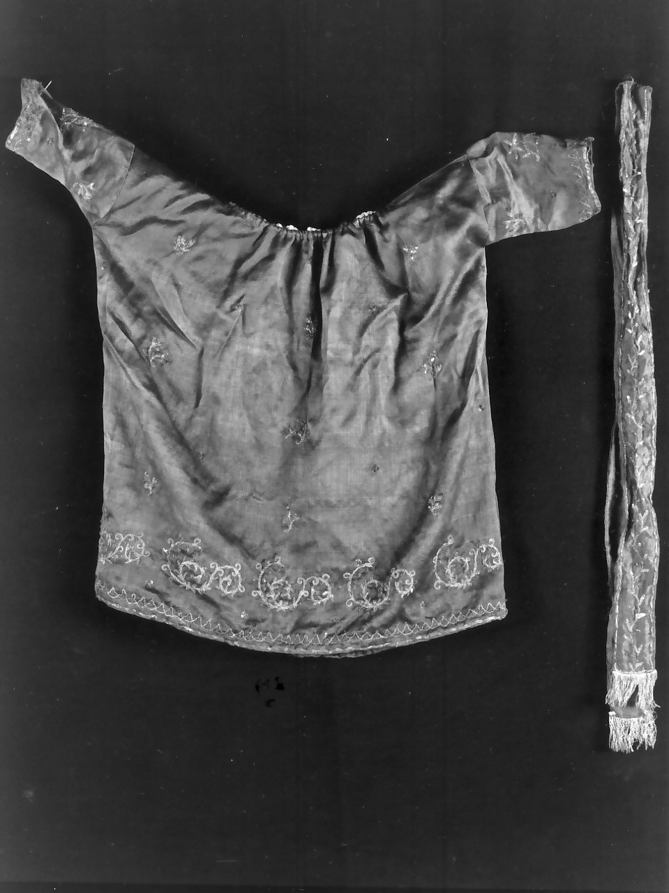 veste da statua - manifattura catanzarese (sec. XIX)