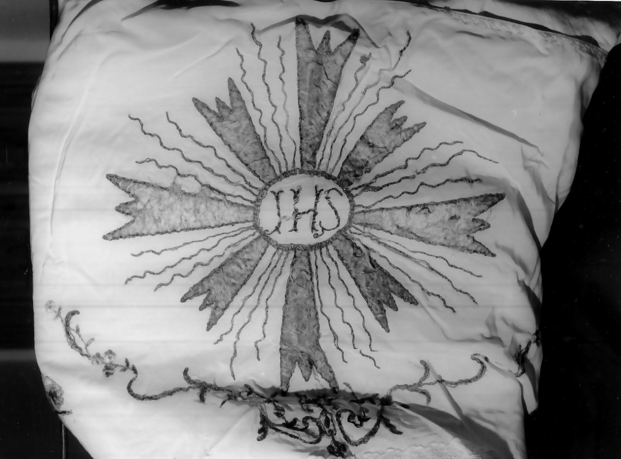 tovaglia d'altare, opera isolata - manifattura calabrese (prima metà sec. XIX)