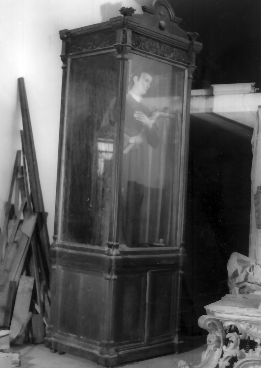 scarabattolo, opera isolata - bottega Italia meridionale (fine/inizio secc. XIX/ XX)