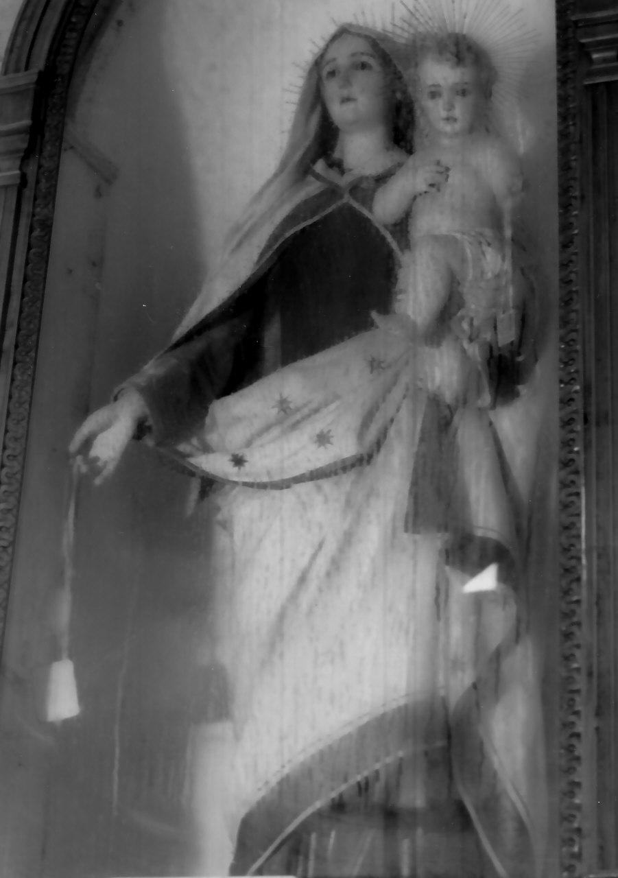 Madonna del Carmelo (statua, opera isolata) - bottega Italia meridionale (fine sec. XIX)