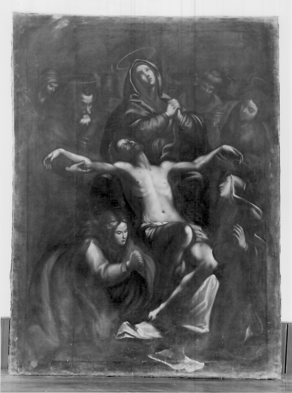 deposizione di Cristo dalla croce (dipinto) - ambito Italia meridionale (seconda metà sec. XVIII)