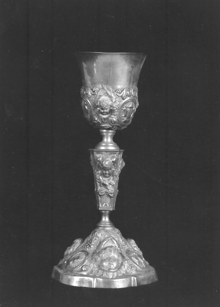 calice - bottega Italia meridionale (sec. XIX)