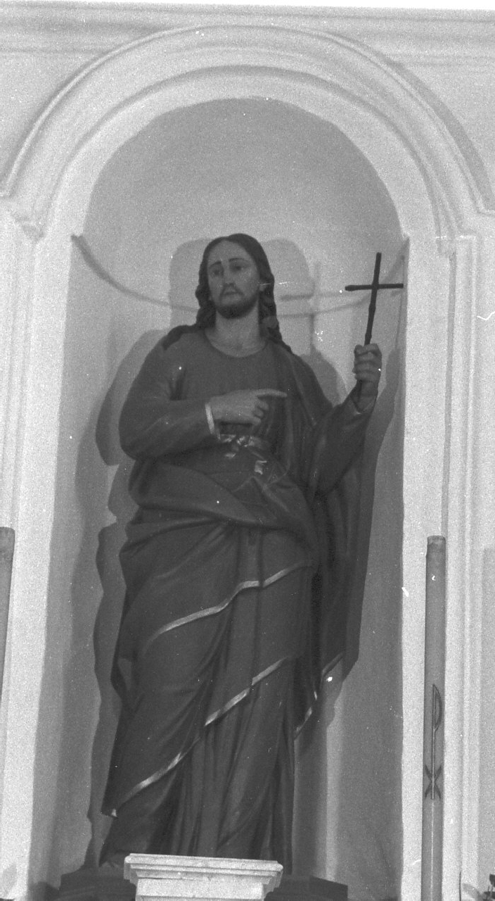 Cristo (statua, opera isolata) - bottega calabrese (sec. XIX)