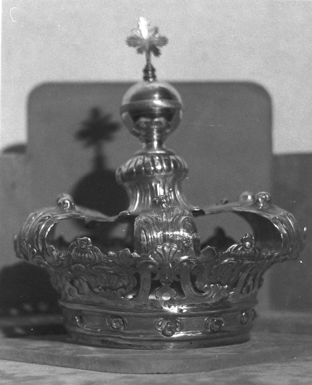 corona, opera isolata - bottega Italia meridionale (sec. XIX)