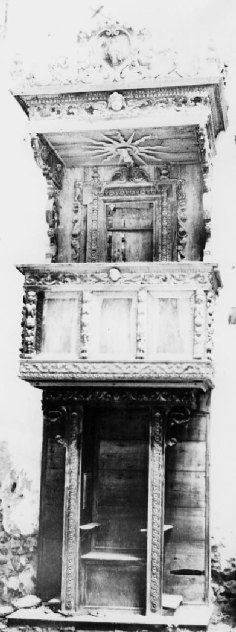 pulpito - bottega calabrese (sec. XVIII)