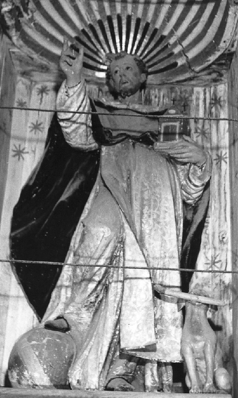 San Domenico (statua) - bottega calabrese (fine sec. XIX)
