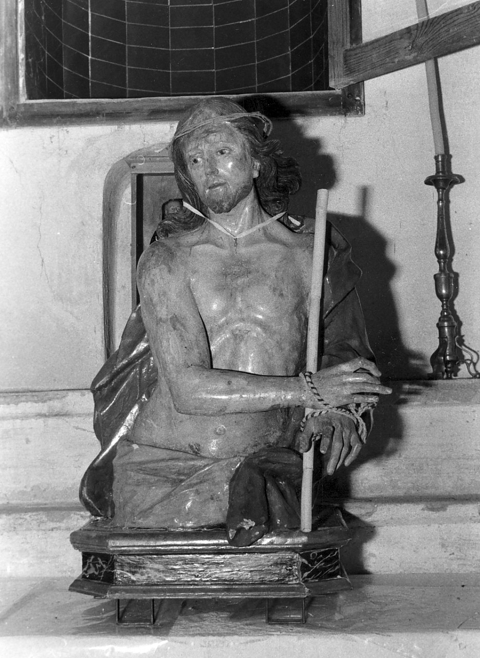 Ecce Homo (busto, opera isolata) - bottega Italia meridionale (fine/inizio secc. XVII/ XVIII)