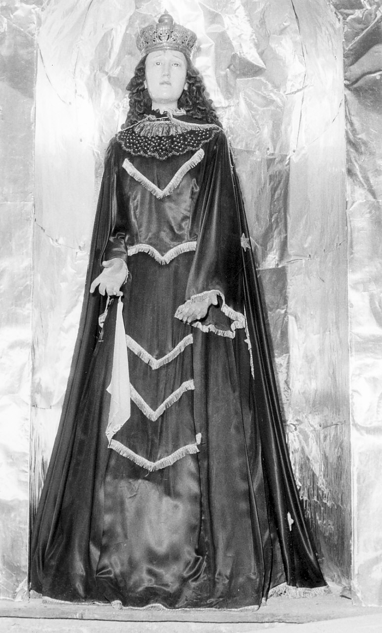 Madonna Addolorata (manichino, opera isolata) - bottega Italia meridionale (seconda metà sec. XVIII)