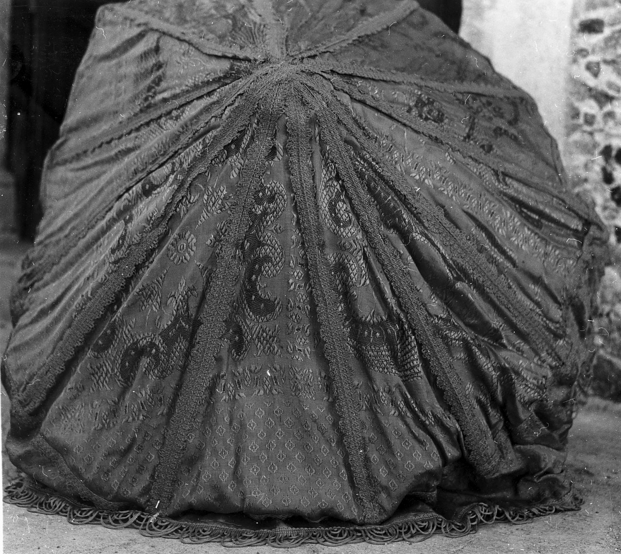 ombrellino processionale, opera isolata - manifattura Italia meridionale (sec. XIX)