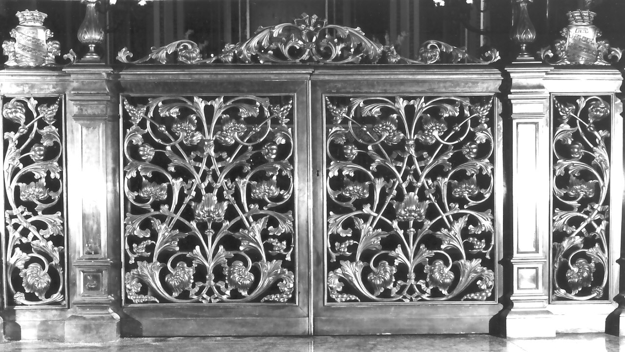 cancello, opera isolata - bottega Italia meridionale (sec. XVIII)