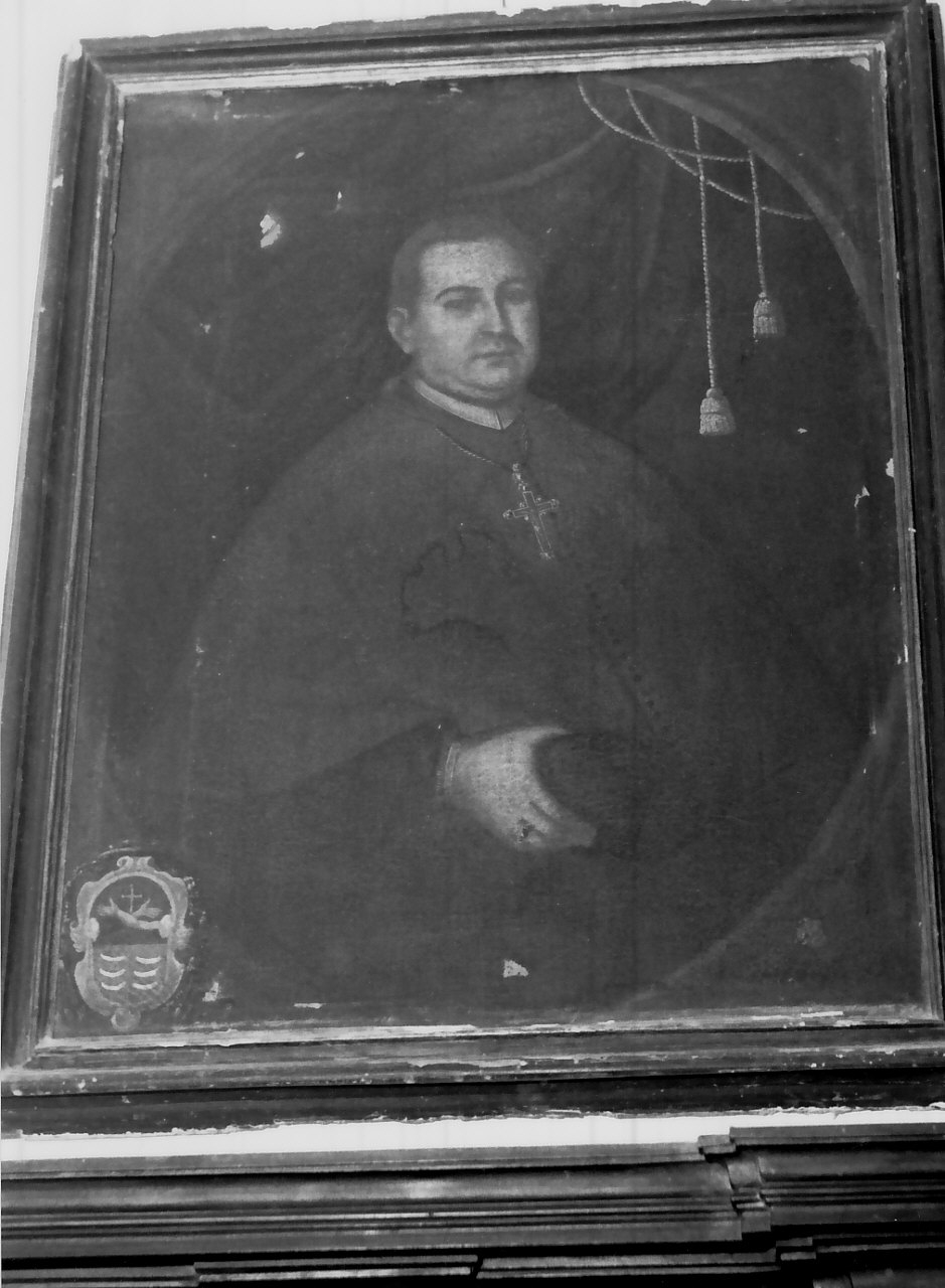 Gaetano Costa, ritratto di ecclesiastico (dipinto, opera isolata) - ambito calabrese (sec. XVIII)