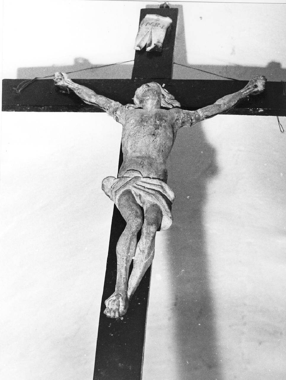 crocifisso, opera isolata - bottega Italia meridionale (sec. XVIII)