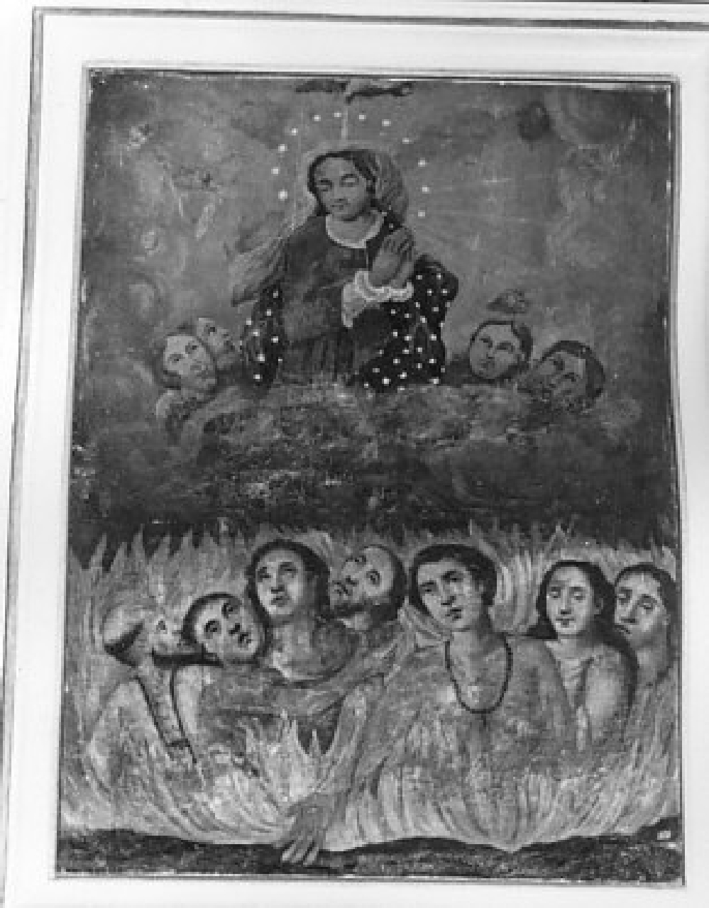 Madonna del Carmelo (dipinto, opera isolata) - ambito Italia meridionale (sec. XVIII)