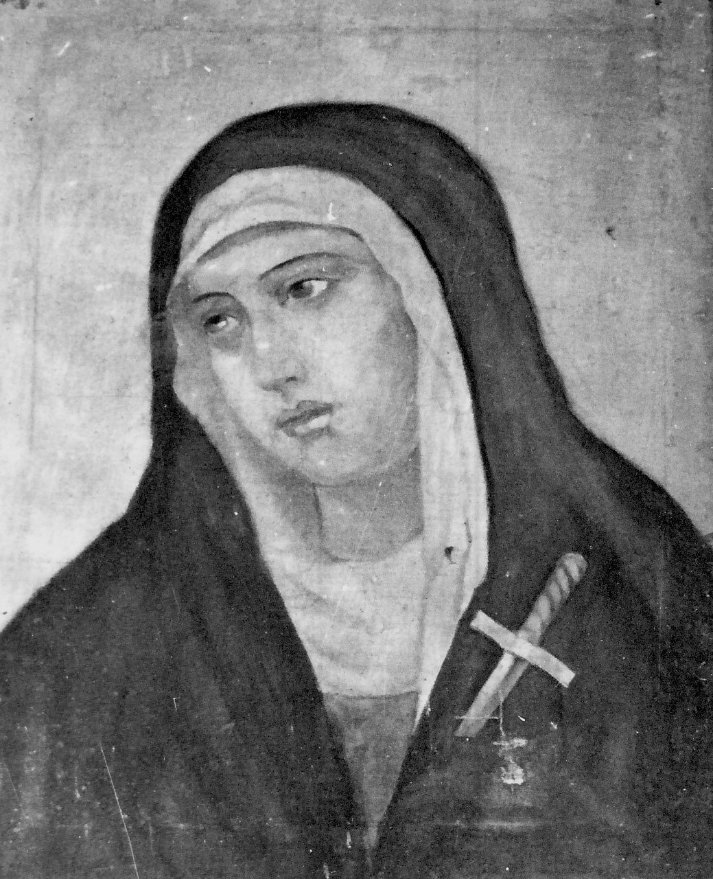 Madonna Addolorata (dipinto, opera isolata) - ambito Italia meridionale (sec. XIX)