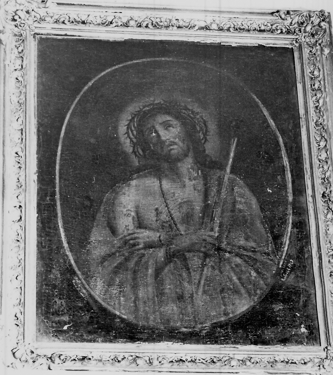 Ecce Homo (dipinto, opera isolata) di Giannetti Antonio (seconda metà sec. XIX)