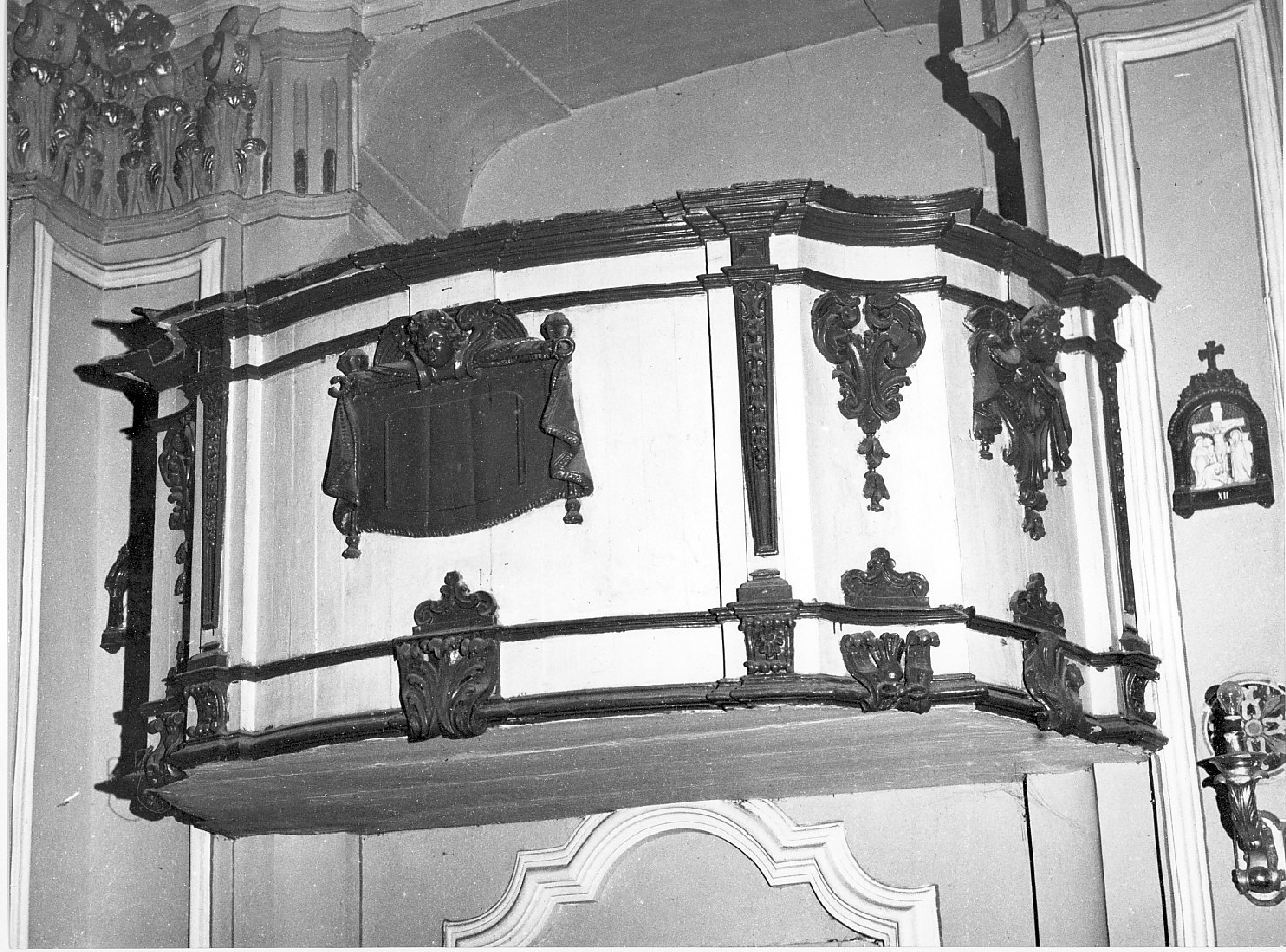 pulpito, opera isolata - bottega Italia meridionale (sec. XVIII)