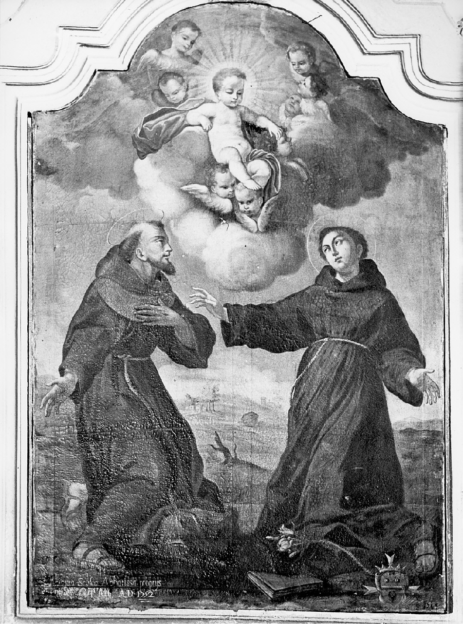 Santi (dipinto, opera isolata) - ambito Italia meridionale (sec. XVIII)