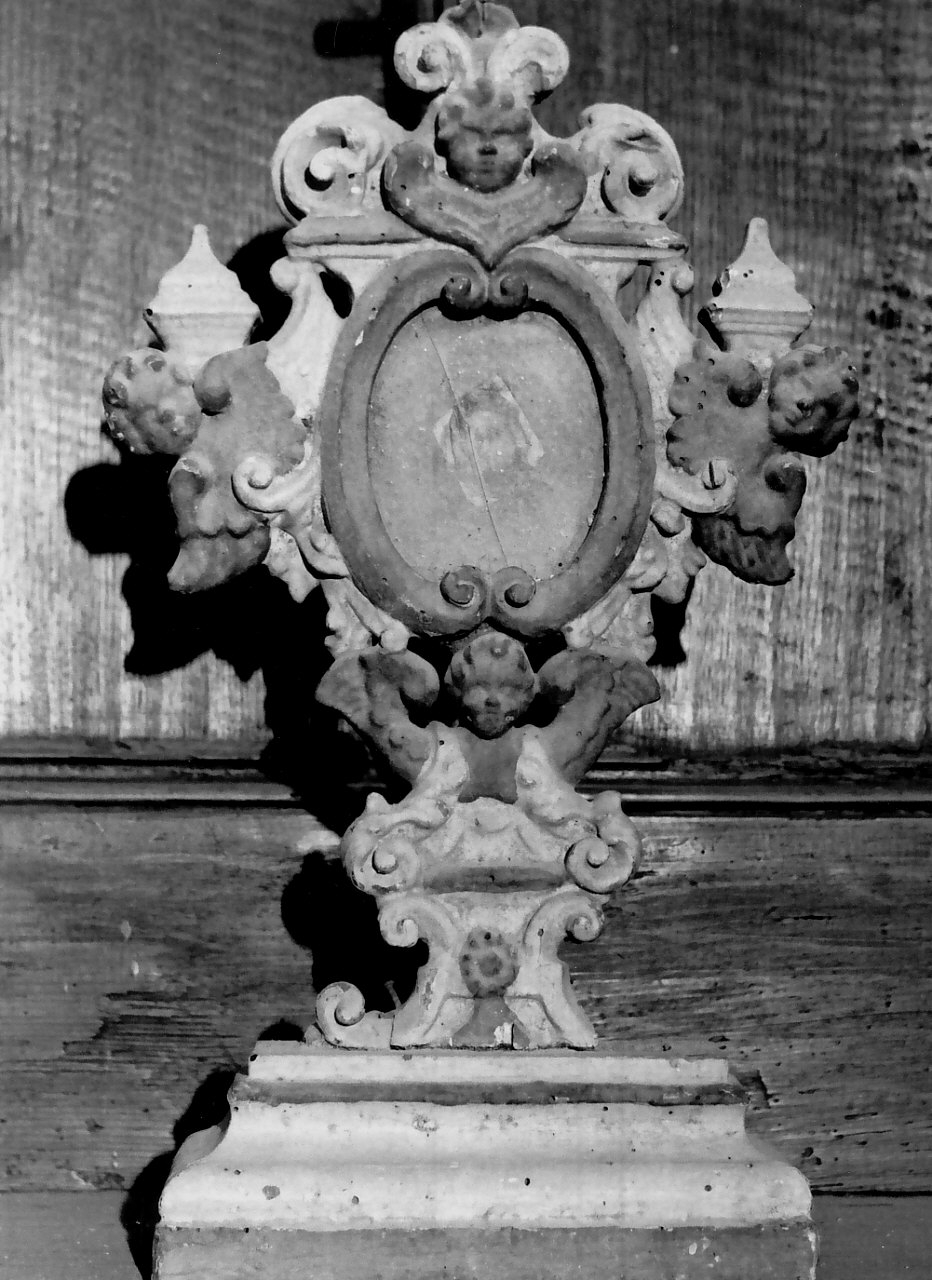 reliquiario, opera isolata - bottega calabrese (sec. XVIII)