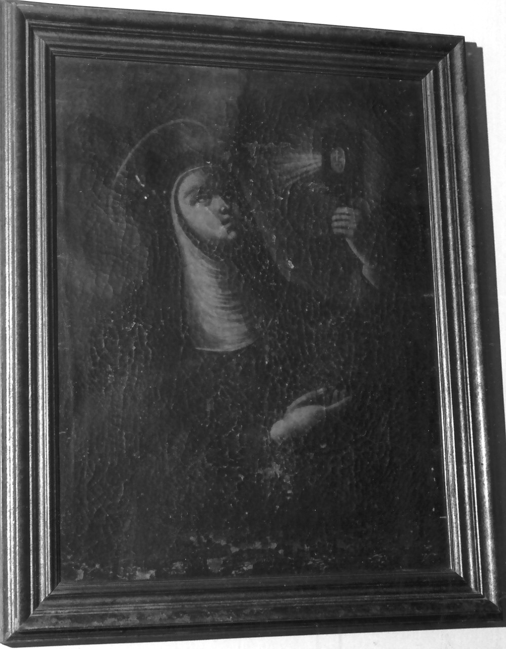 Santa Chiara (dipinto, opera isolata) - ambito calabrese (sec. XVIII, sec. XIX)