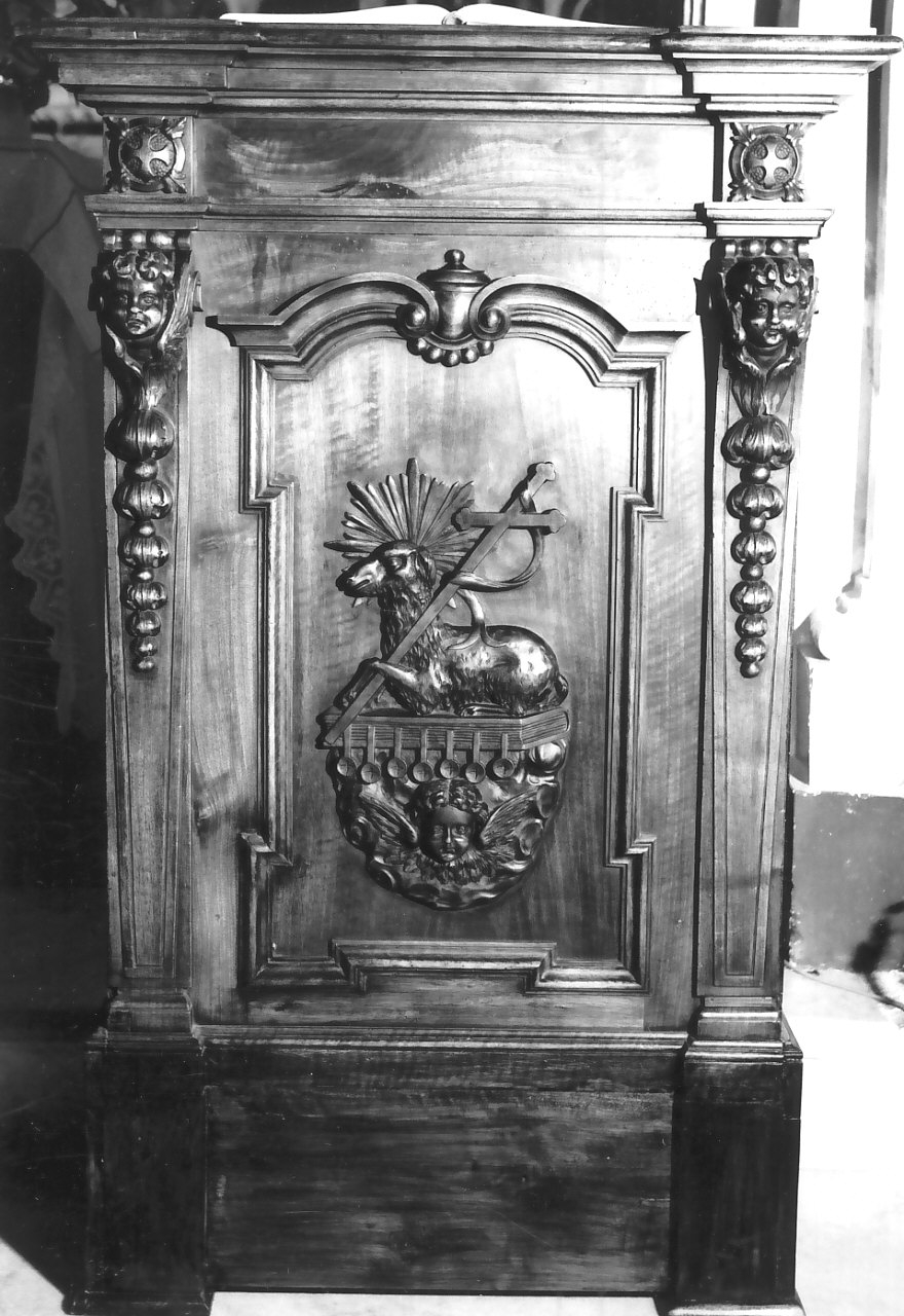 leggio, opera isolata - bottega calabrese (sec. XVIII)