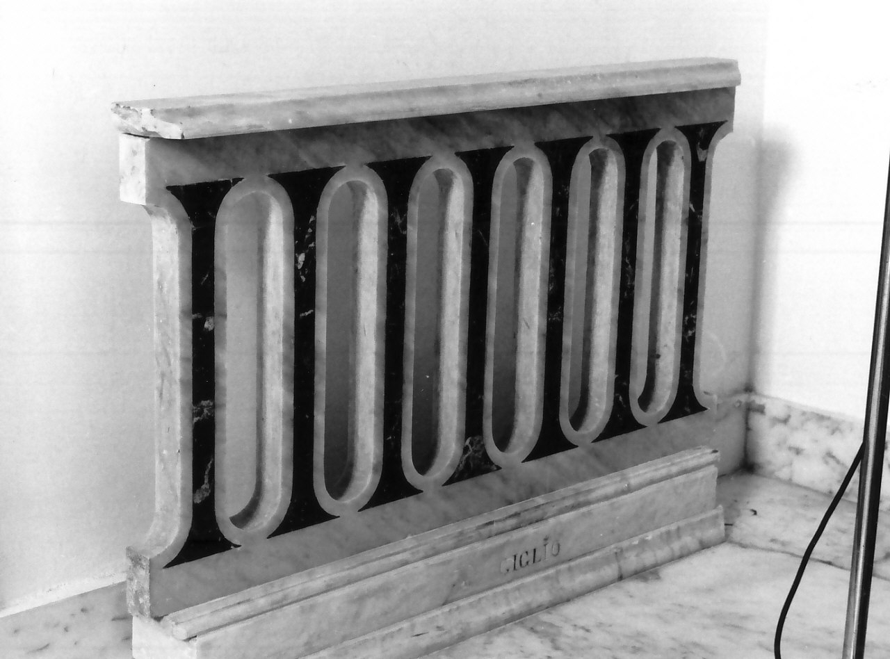 balaustrata, serie - bottega calabrese (sec. XIX)