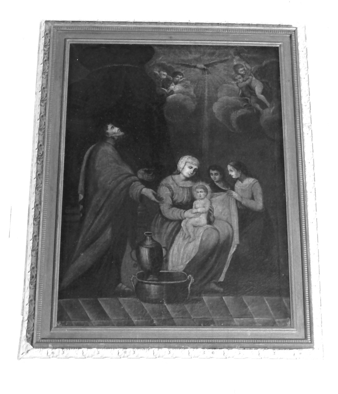 Sacra Famiglia (dipinto, opera isolata) - ambito Italia meridionale (sec. XVIII)