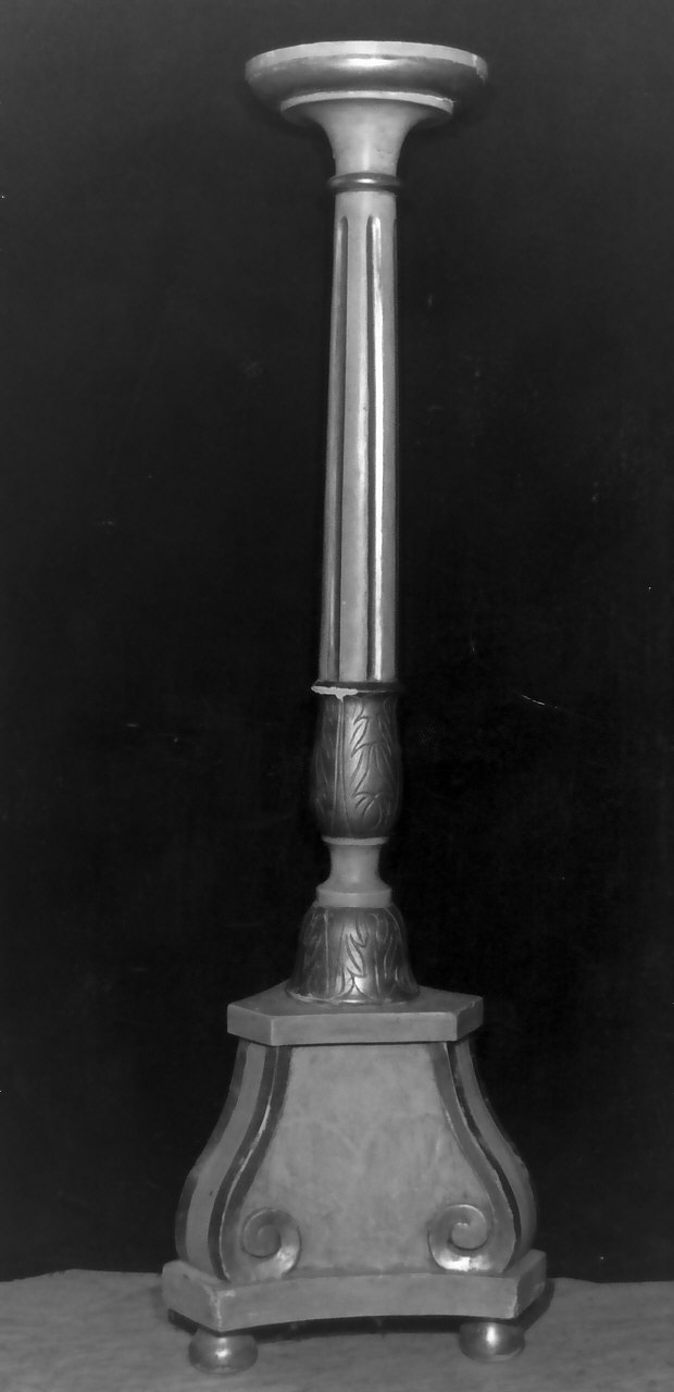 candeliere, serie - bottega Italia meridionale (fine sec. XVIII)