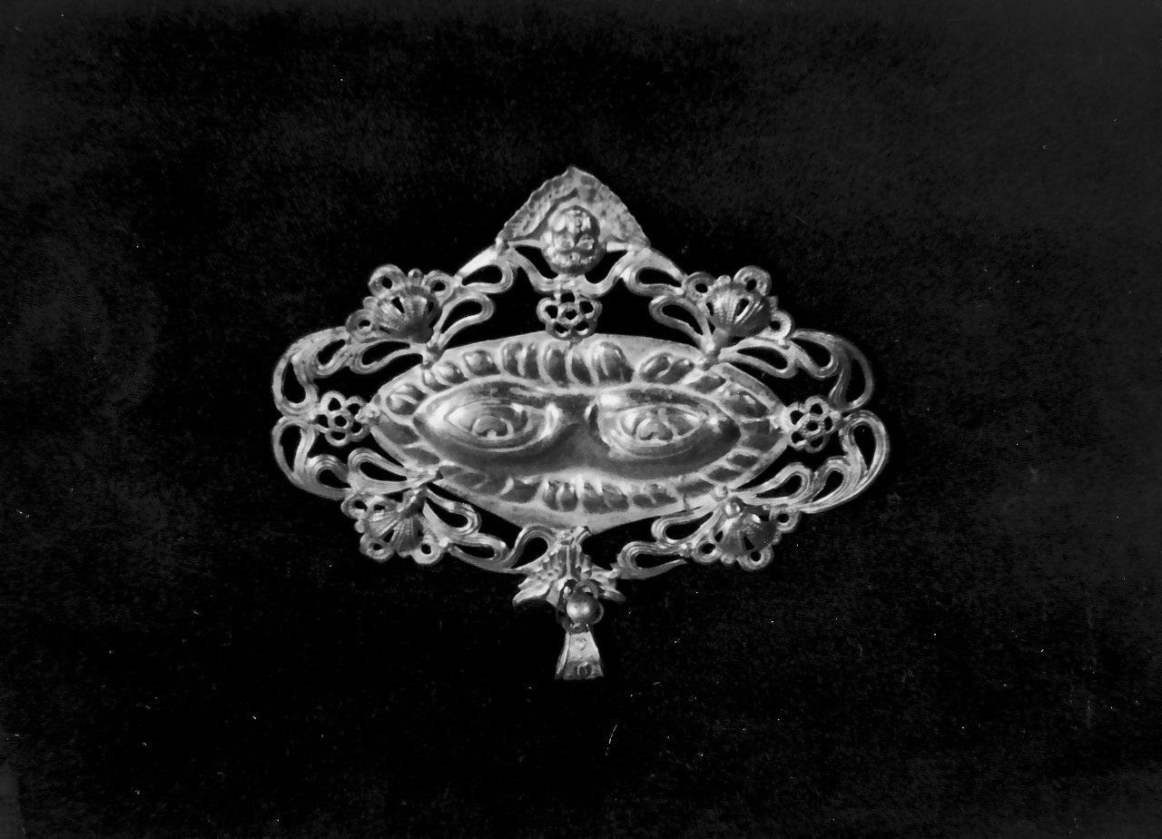 occhi (ex voto, opera isolata) - bottega Italia meridionale (inizio sec. XIX)