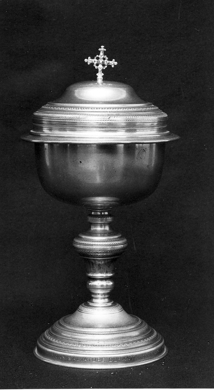 pisside, opera isolata di Bottega Catello (sec. XIX)