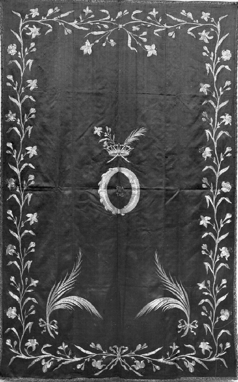 velo omerale, opera isolata - manifattura catanzarese (sec. XVIII)