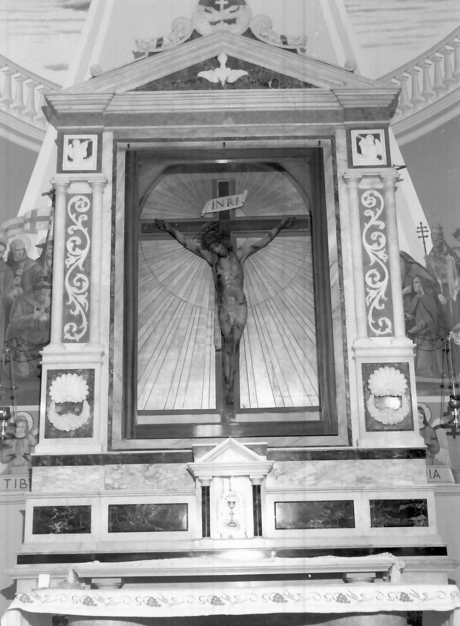 altare maggiore, opera isolata di Campanella Antonio (sec. XX)