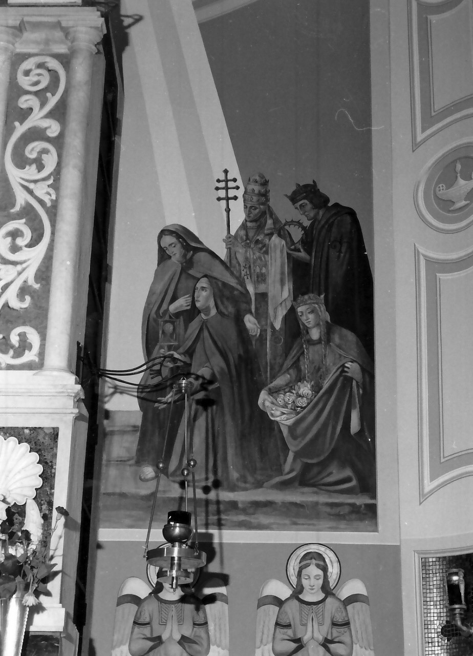 Santi (dipinto, opera isolata) - ambito calabrese (sec. XX)