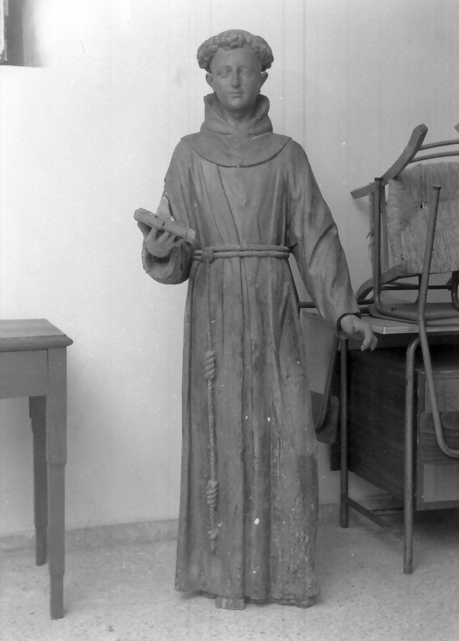 Sant'Antonio da Padova (statua, opera isolata) - bottega calabrese (sec. XIX)