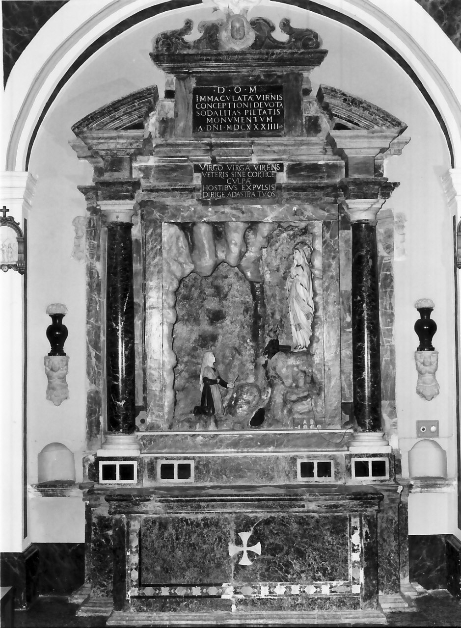 altare, opera isolata - bottega Italia meridionale (sec. XVIII)