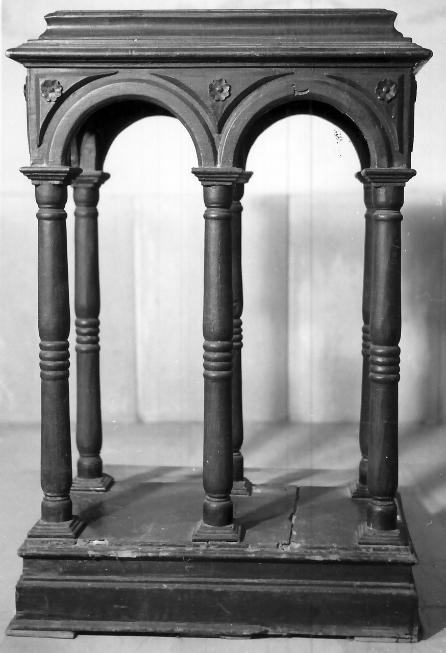 inginocchiatoio, opera isolata - bottega calabrese (inizio sec. XX)