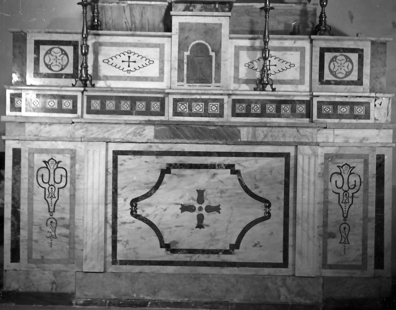 altare, opera isolata - bottega Italia meridionale (sec. XX)