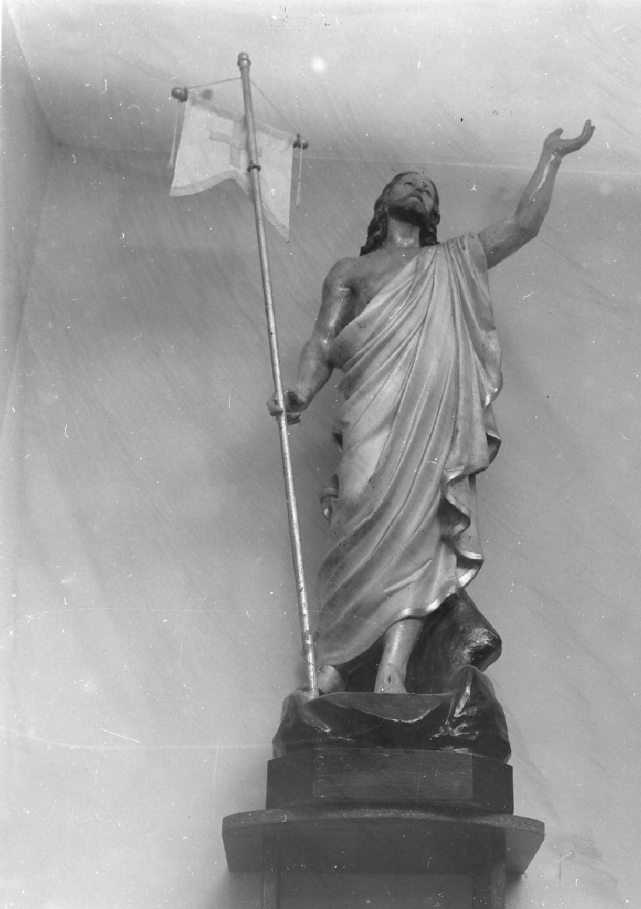 Cristo risorto (statua) - bottega calabrese (prima metà sec. XX)