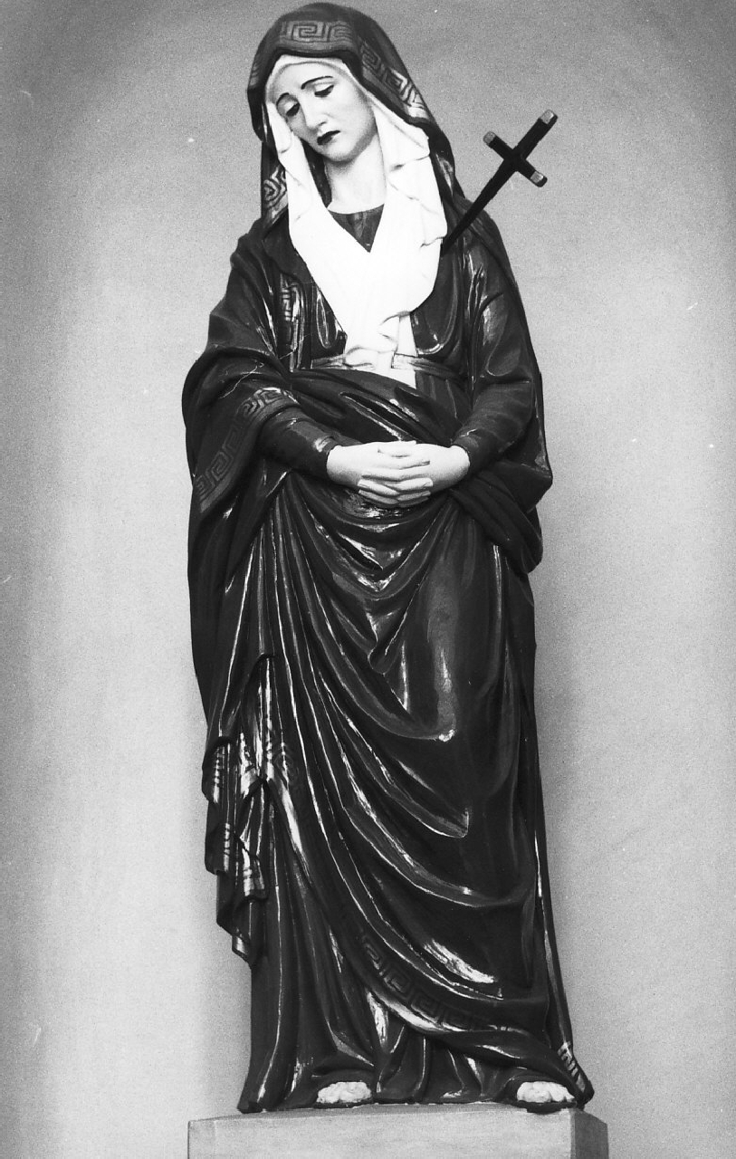 Madonna Addolorata (statua) di Moroder Goffredo (inizio sec. XX)