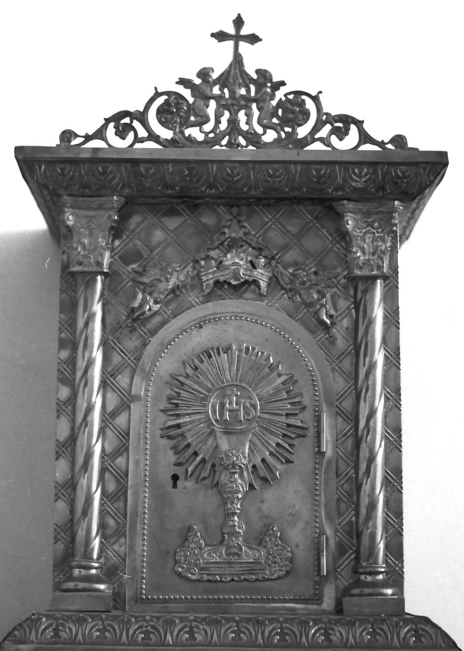 tabernacolo portatile, opera isolata - bottega calabrese (prima metà sec. XX)