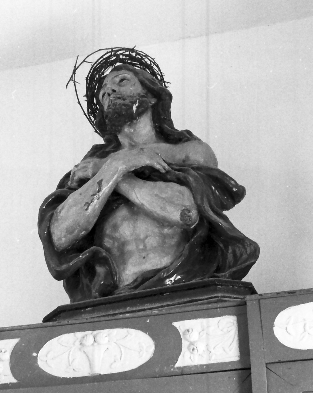 Ecce Homo (busto, opera isolata) - bottega calabrese (sec. XVIII)