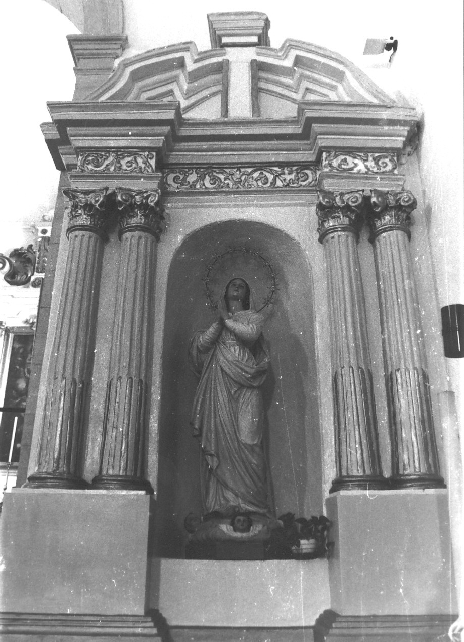 altare, opera isolata - bottega calabrese (fine sec. XVIII)