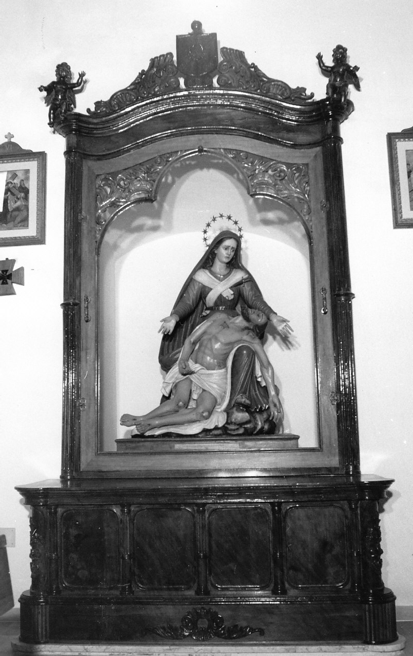 scarabattolo, opera isolata - bottega calabrese (sec. XIX)