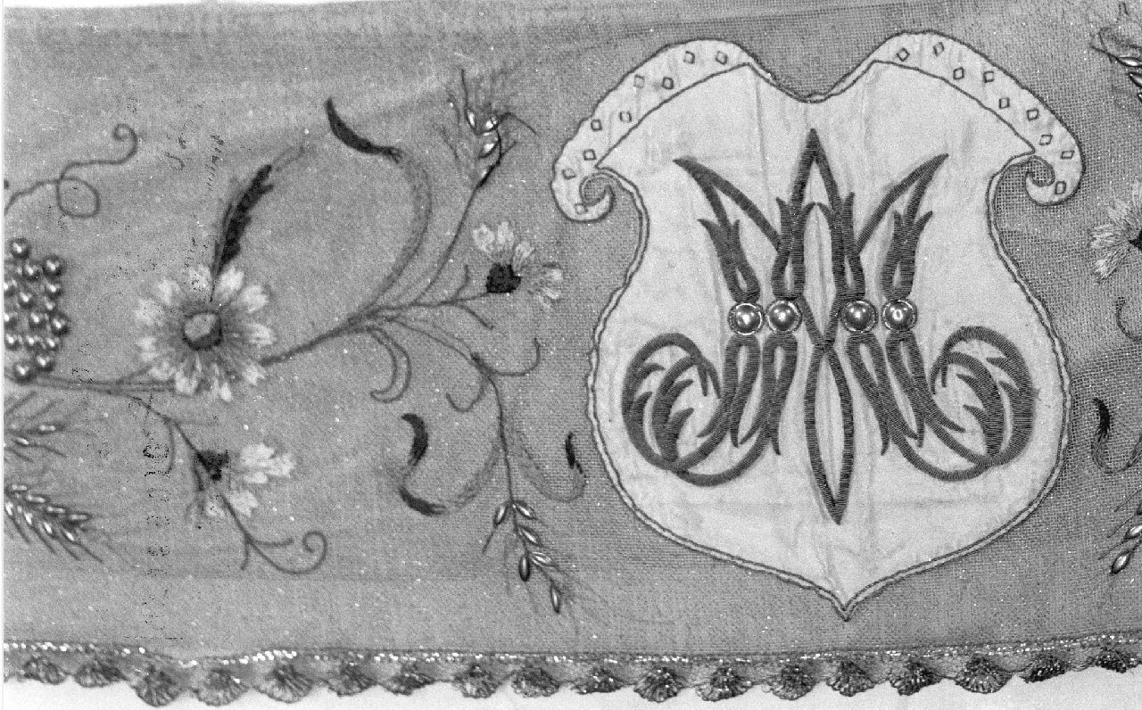 tovaglia d'altare, opera isolata - manifattura calabrese (inizio sec. XX)