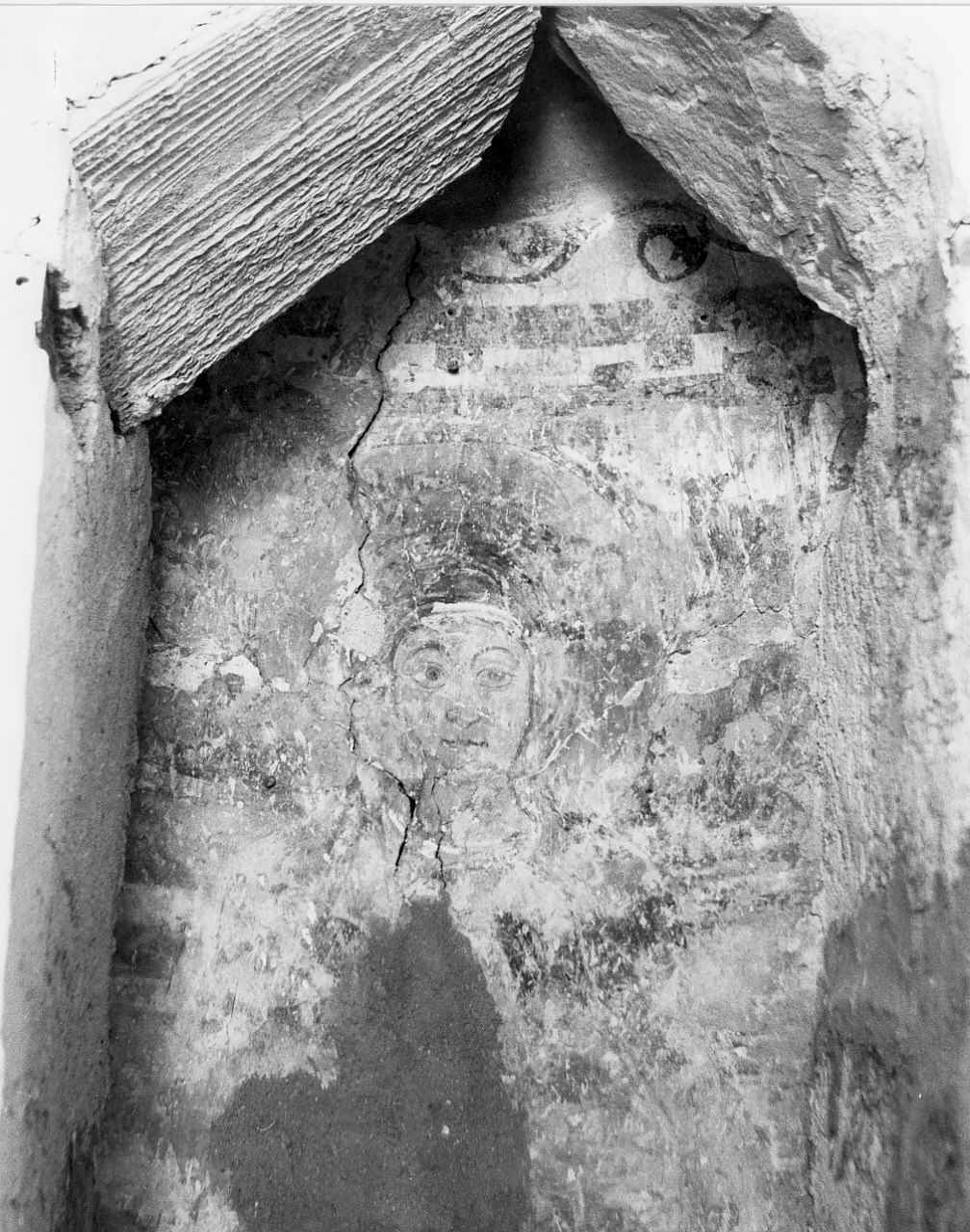 Madonna (dipinto, opera isolata) - ambito calabrese (fine/inizio secc. XIII/ XIV)